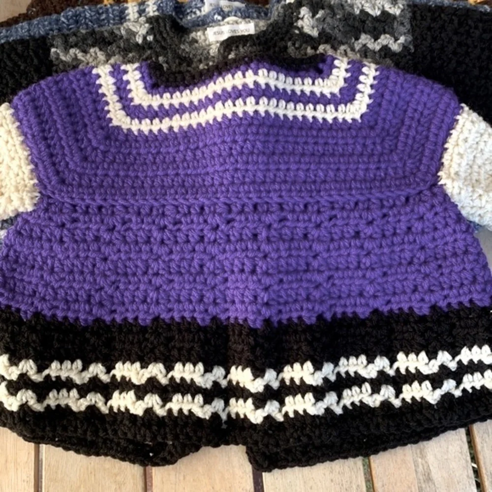 Handmade Toddler Cardigans